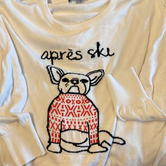 French connection all cotton sweater APres ski - Picture 5 of 8